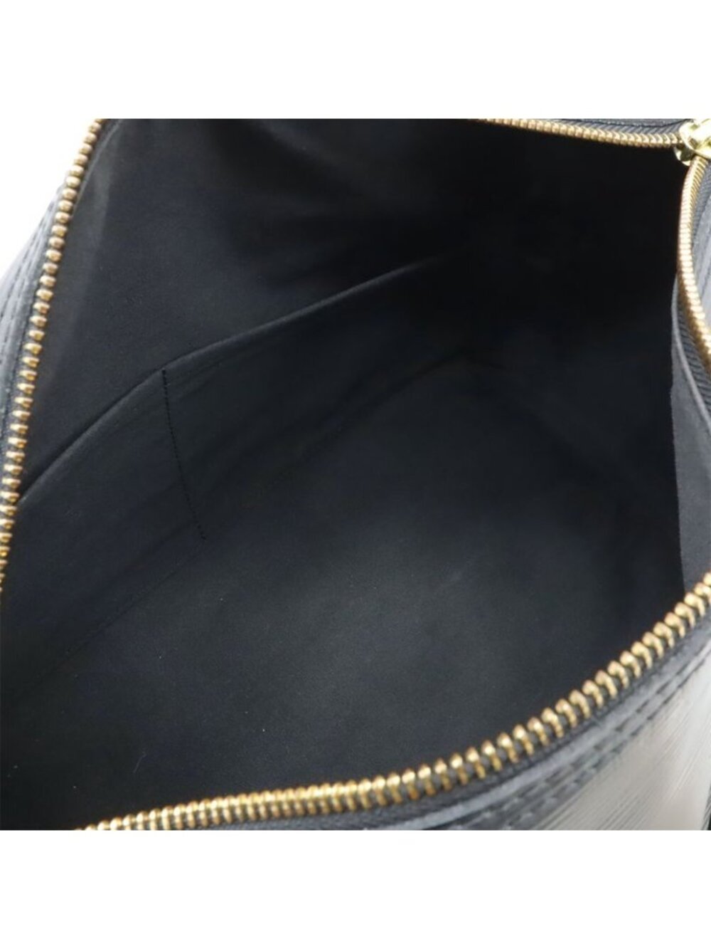 Louis Vuitton Epi Speedy 30 Handbag Mini Boston Bag Soft Leather Noir Black - Picture 7 of 9